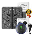 Massageador Elétrico EMS para os Pés e Pernas RelaxPro | Alívio de Dores, Inchaços e Varizes - shopyordy