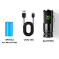 Lanterna Led Super Potente Com 2000 lumens - shopyordy