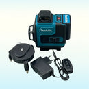 Makita 16 Linhas Nível Laser 4D Linha Verde de Alta Precisão Auto-Nivelamento Portátil 360 Feixe Verde Nível Laser Horizontal Vertical
