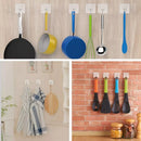 Ganchos de parede com adesivo para banheiro cozinha e utilitários - shopyordy