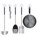 Ganchos de parede com adesivo para banheiro cozinha e utilitários - shopyordy