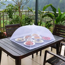 Escudo anti-mosquito pop-up para comida