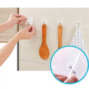 Ganchos de parede com adesivo para banheiro cozinha e utilitários - shopyordy