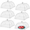 Escudo anti-mosquito pop-up para comida